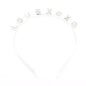 LOVE XOXO METAL HEADBAND