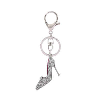 Rhinestone Heel Key Holder