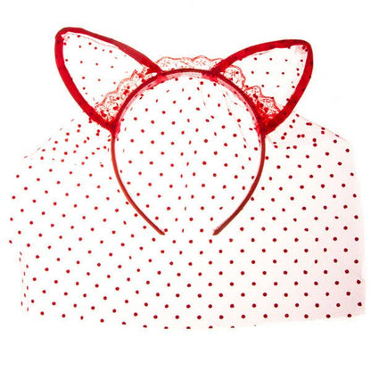 LACE CAT EARS HEADBAND