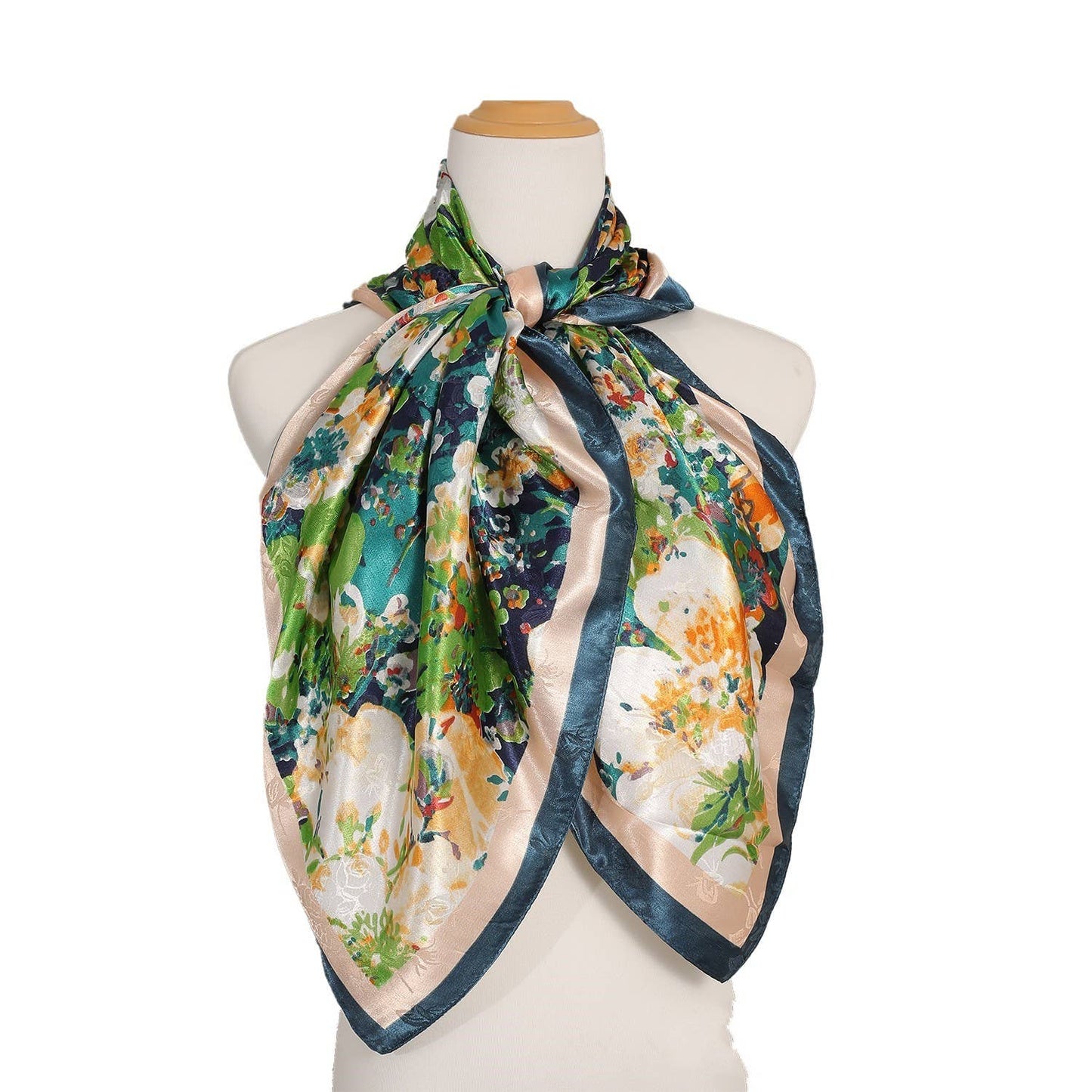 FLOWER PATTERN SCARF
