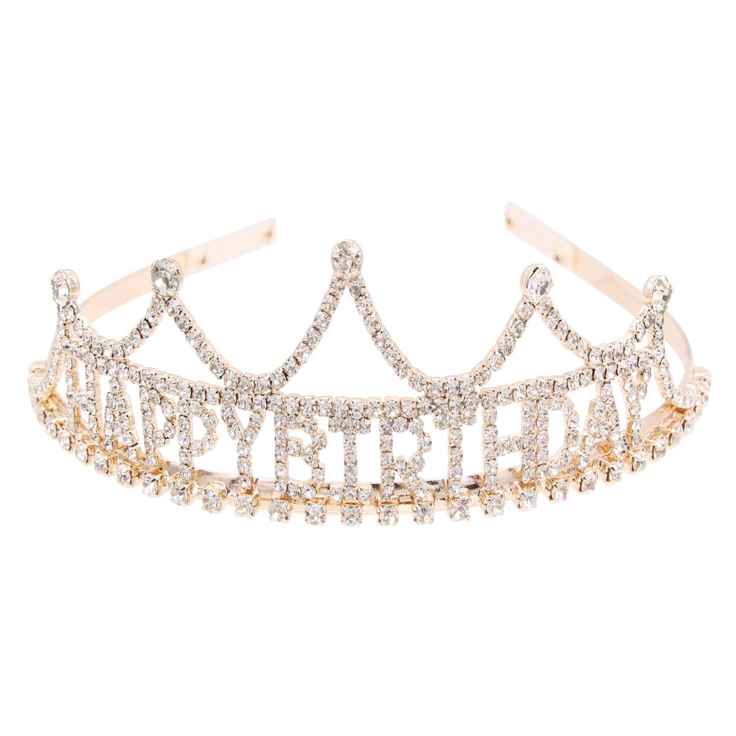 HAPPY BIRTHDAY RHINESTONE TIARA