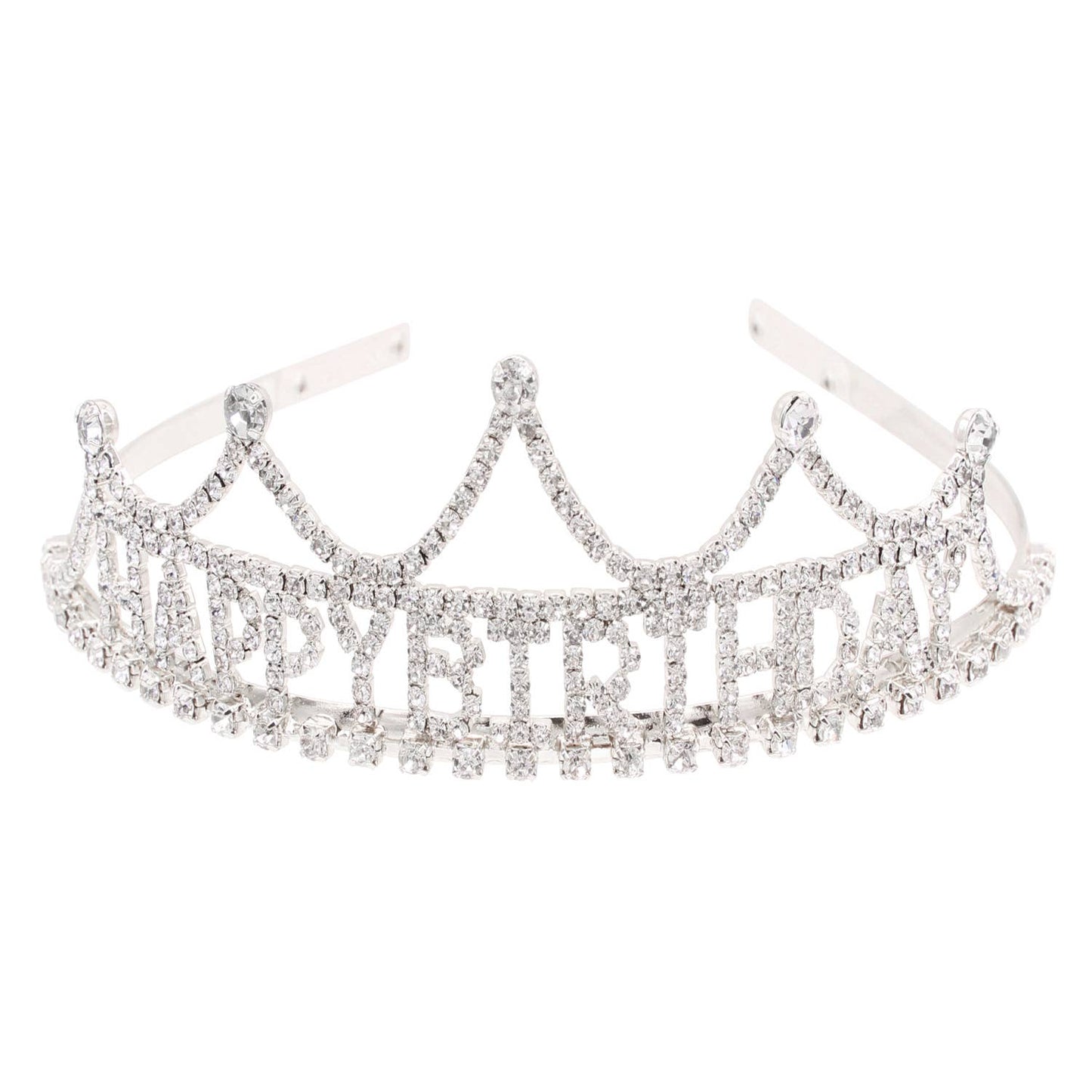 HAPPY BIRTHDAY RHINESTONE TIARA
