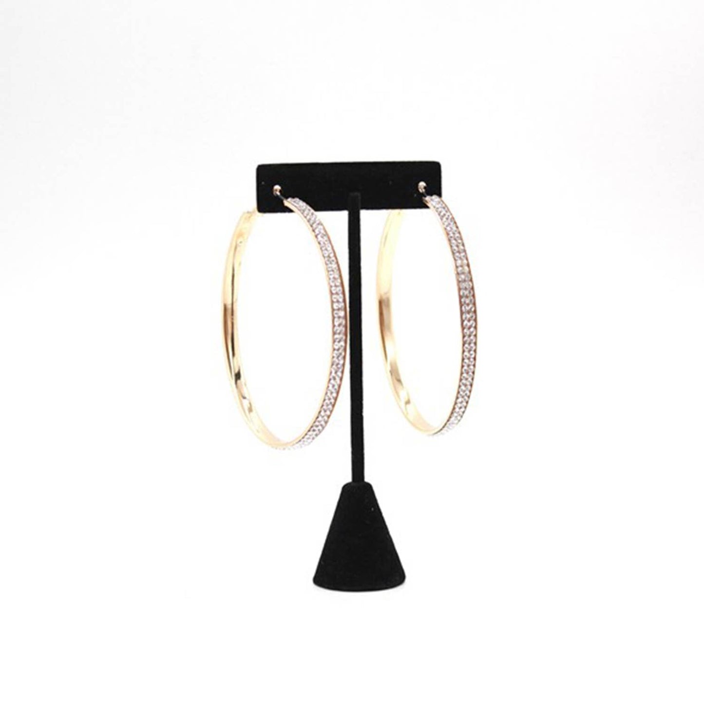 70mm Gold Multicolored Hoops