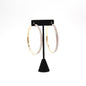 70mm Gold Multicolored Hoops