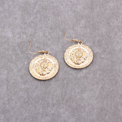 Vintage Lion Earrings