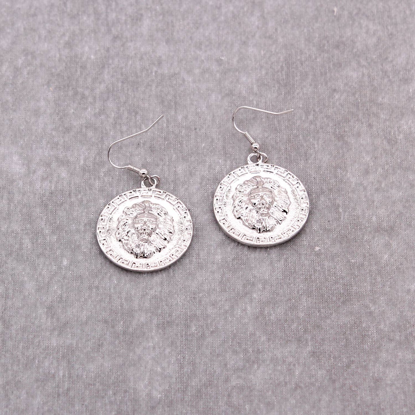 Vintage Lion Earrings