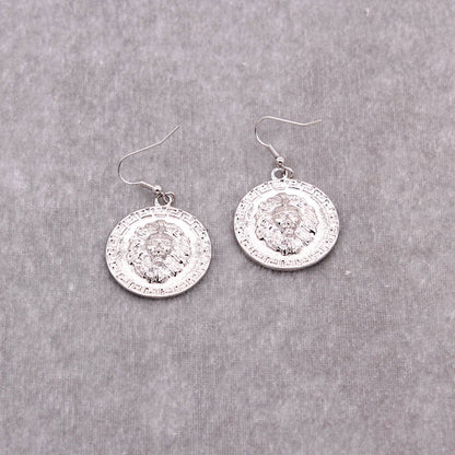Vintage Lion Earrings