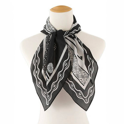 Multi Color Silk Scarf