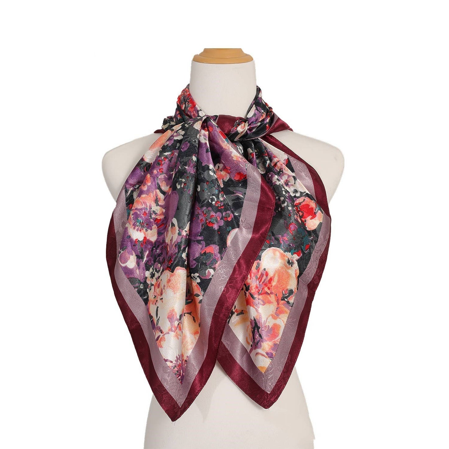 FLOWER PATTERN SCARF