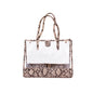 Snake Trim Clear Bag